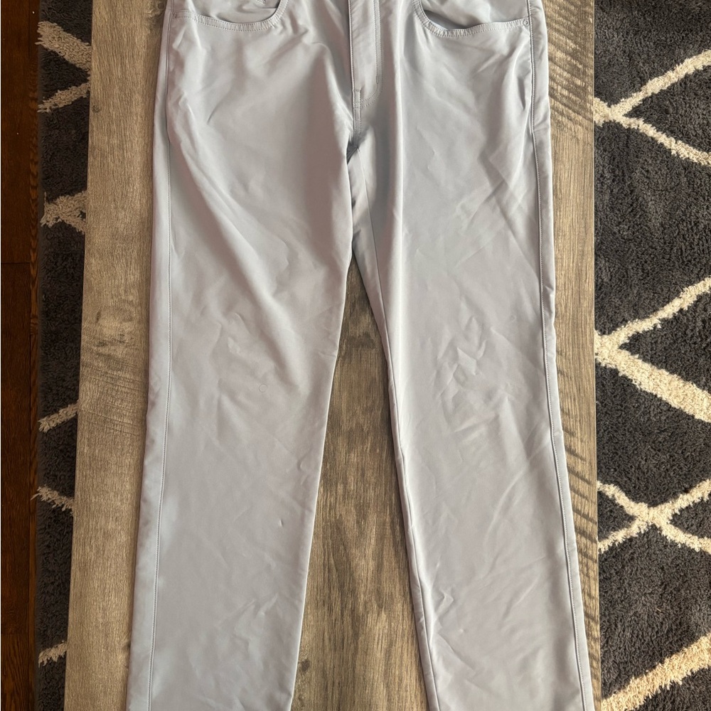 Peter Millar Light Gray Trousers - image 1